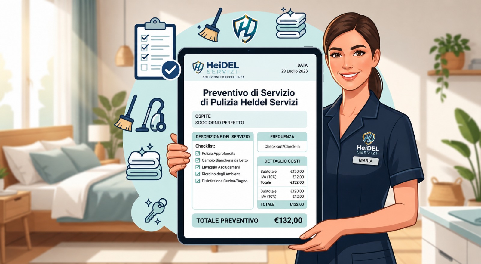 Richiedi un preventivo online e contattaci su WhatsApp